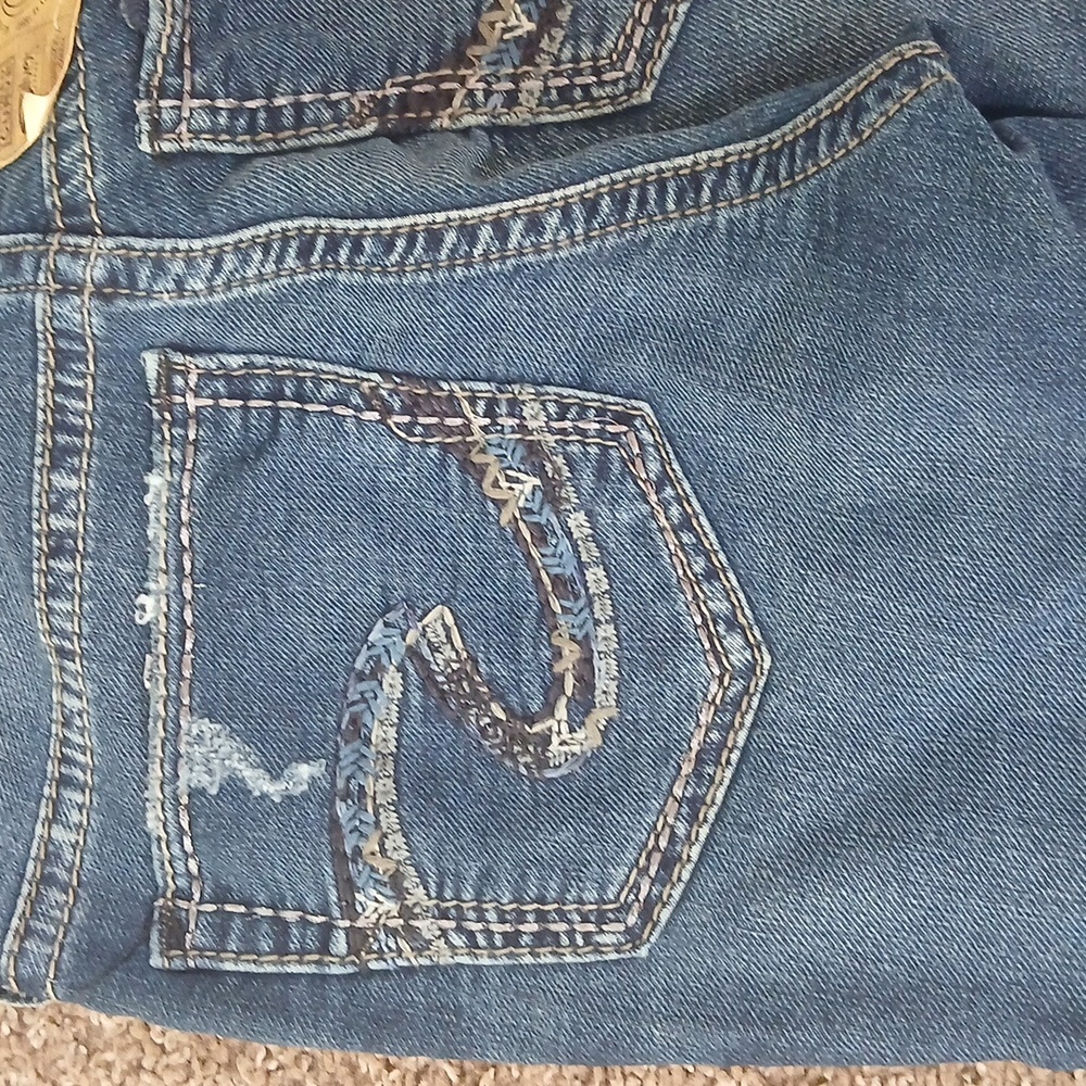Silver Jeans Co Suki Joga Skinny Jeans Size 27 - Picture 6 of 16
